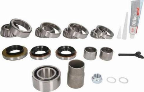 Kanaco H35018 - Підшипник, диференціал autocars.com.ua