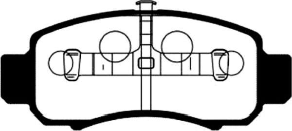 Kavo Parts BP-2041 - Тормозные колодки, дисковые, комплект autodnr.net