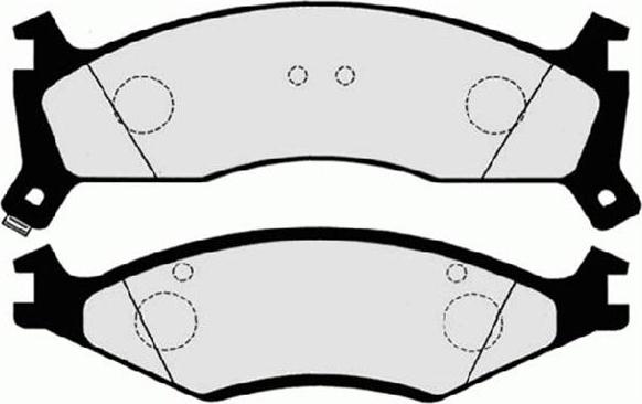 Kavo Parts BP-4024 - Гальмівні колодки, дискові гальма autocars.com.ua