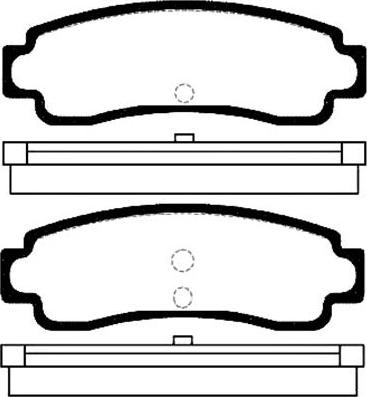 Icer 180805-396 - Тормозные колодки, дисковые, комплект avtokuzovplus.com.ua