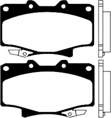 Kavo Parts BP-9029 - Тормозные колодки, дисковые, комплект avtokuzovplus.com.ua