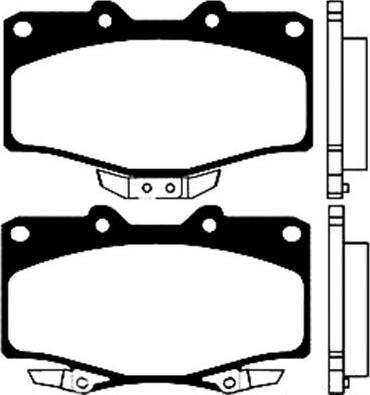 Kavo Parts BP-9036 - Тормозные колодки, дисковые, комплект autodnr.net