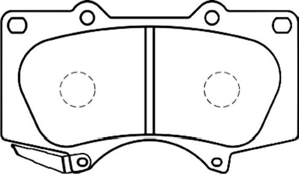 Kavo Parts BP-9084 - Тормозные колодки, дисковые, комплект autodnr.net