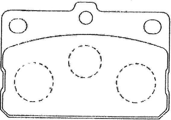 Kavo Parts BP-9091 - Тормозные колодки, дисковые, комплект avtokuzovplus.com.ua