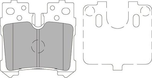 Kavo Parts BP-9138 - Тормозные колодки, дисковые, комплект avtokuzovplus.com.ua