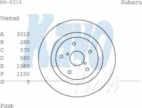 BENDIX 520411 - Тормозной диск avtokuzovplus.com.ua