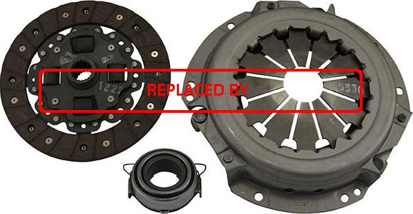 Kavo Parts CP-1022 - Комплект зчеплення autocars.com.ua