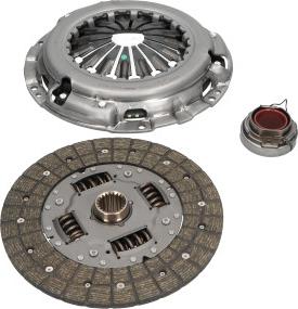 Kavo Parts CP-1207 - Комплект зчеплення autocars.com.ua