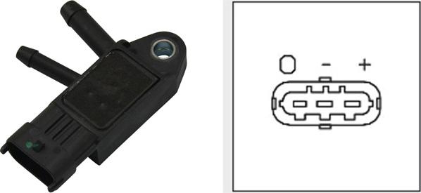 Kavo Parts EMS-6503 - Датчик, давление во впускной трубе autodnr.net