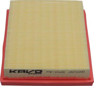 Kavo Parts FAF-10498 - Повітряний фільтр autocars.com.ua