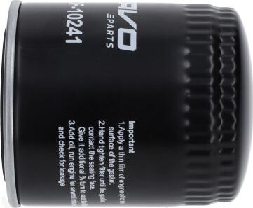 Kavo Parts FOF-10241 - Масляний фільтр autocars.com.ua