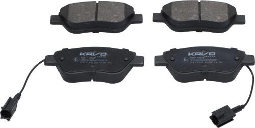 Kavo Parts KBP-10043 - Гальмівні колодки, дискові гальма autocars.com.ua