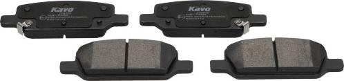 Kavo Parts KBP-10066 - Гальмівні колодки, дискові гальма autocars.com.ua