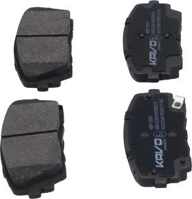 Kavo Parts KBP-10087 - Гальмівні колодки, дискові гальма autocars.com.ua