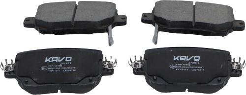 Kavo Parts KBP-10102 - Гальмівні колодки, дискові гальма autocars.com.ua