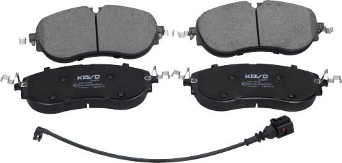 Kavo Parts KBP-10106 - Гальмівні колодки, дискові гальма autocars.com.ua