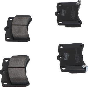 Kavo Parts KBP-1510 - Тормозные колодки, дисковые, комплект avtokuzovplus.com.ua