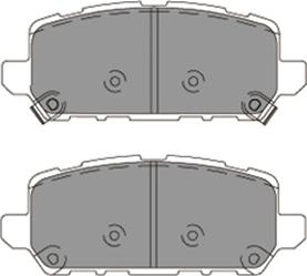 Kavo Parts KBP-2065 - Гальмівні колодки, дискові гальма autocars.com.ua