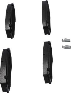 Kavo Parts KBP-4558 - Гальмівні колодки, дискові гальма autocars.com.ua