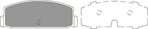Kavo Parts KBP-5545 - Тормозные колодки, дисковые, комплект autodnr.net