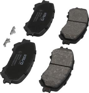 Kavo Parts KBP-6614 - Гальмівні колодки, дискові гальма autocars.com.ua