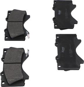 Kavo Parts KBP-9098 - Гальмівні колодки, дискові гальма autocars.com.ua