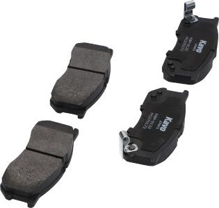 Kavo Parts KBP-9132 - Гальмівні колодки, дискові гальма autocars.com.ua