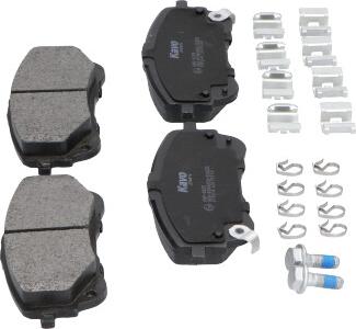 Kavo Parts KBP-9159 - Гальмівні колодки, дискові гальма autocars.com.ua