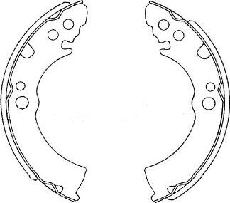 Kavo Parts KBS-7421 - Комплект гальм, барабанний механізм autocars.com.ua