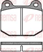 Kawe 0014 00 - Гальмівні колодки, дискові гальма autocars.com.ua