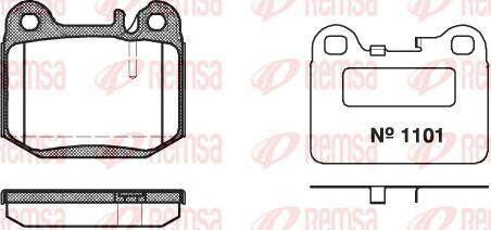 Kawe 0014 40 - Гальмівні колодки, дискові гальма autocars.com.ua