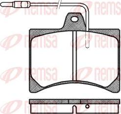 Kawe 0035 04 - Гальмівні колодки, дискові гальма autocars.com.ua