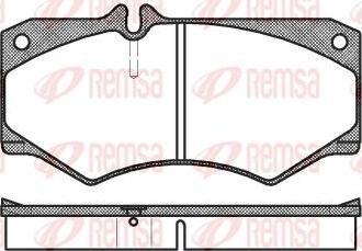 Kawe 0047 30 - Гальмівні колодки, дискові гальма autocars.com.ua