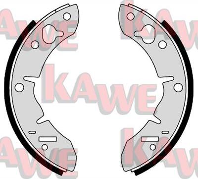 Kawe 00560 - Комплект гальм, барабанний механізм autocars.com.ua