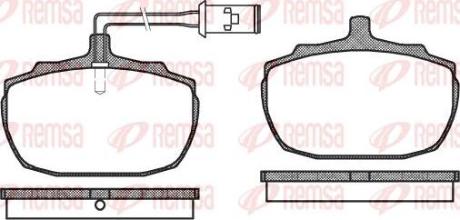 Kawe 0057 02 - Тормозные колодки, дисковые, комплект autodnr.net