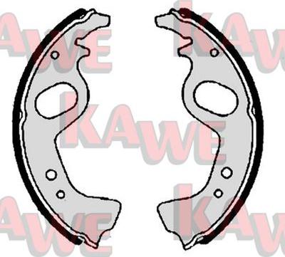 Kawe 00889 - Комплект гальм, барабанний механізм autocars.com.ua