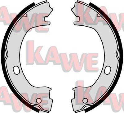 Kawe 01015 - Комплект тормозов, ручник, парковка autodnr.net
