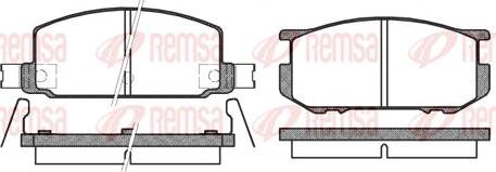 Kawe 0109 22 - Тормозные колодки, дисковые, комплект autodnr.net