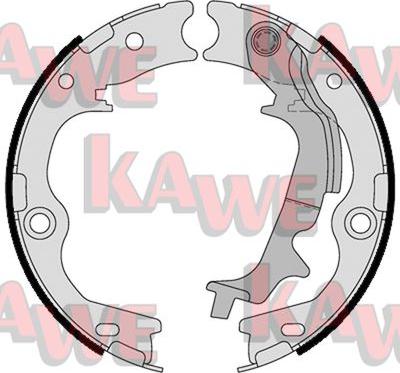 Kawe 01116 - Комплект гальм, ручник, парковка autocars.com.ua