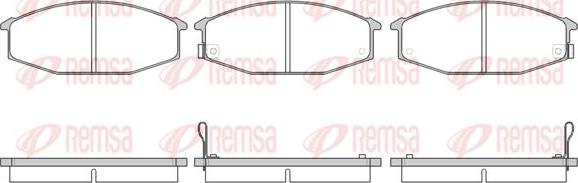 Kawe 0115 02 - Гальмівні колодки, дискові гальма autocars.com.ua