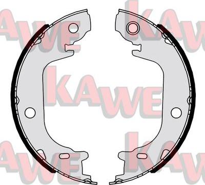 Kawe 01173 - Комплект тормозов, ручник, парковка autodnr.net