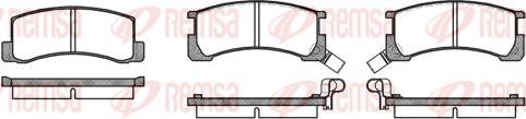 Kawe 0185 02 - Тормозные колодки, дисковые, комплект autodnr.net