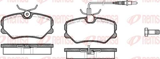 Kawe 0262 02 - Тормозные колодки, дисковые, комплект autodnr.net