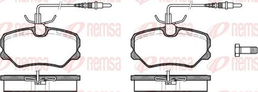 Kawe 0262 12 - Тормозные колодки, дисковые, комплект autodnr.net