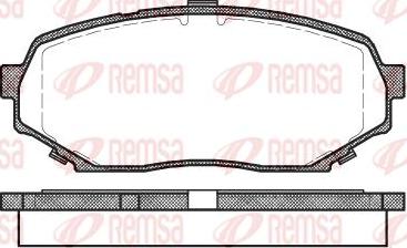 Kawe 0339 00 - Тормозные колодки, дисковые, комплект autodnr.net