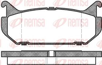 Kawe 0416 00 - Гальмівні колодки, дискові гальма autocars.com.ua