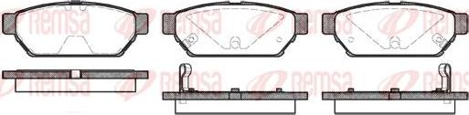 Kawe 0440 02 - Тормозные колодки, дисковые, комплект autodnr.net