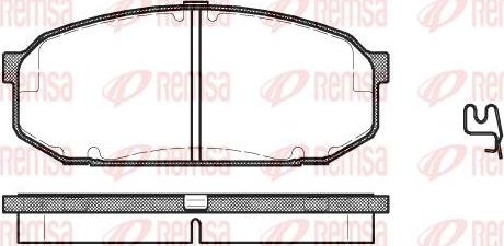 Kawe 0504 02 - Гальмівні колодки, дискові гальма autocars.com.ua