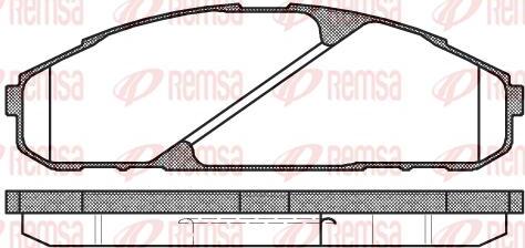 Kawe 0507 00 - Тормозные колодки, дисковые, комплект autodnr.net