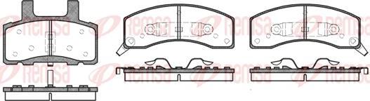 Kawe 0530 02 - Гальмівні колодки, дискові гальма autocars.com.ua